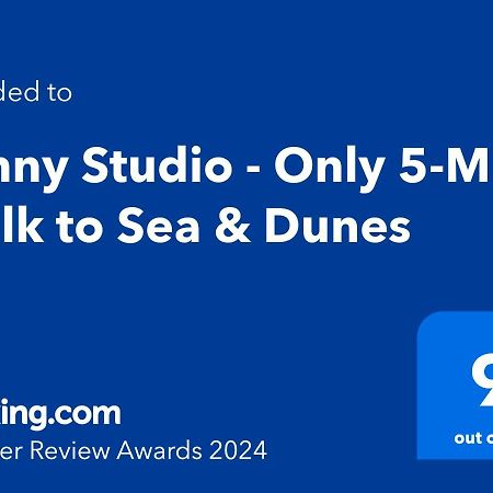 Sunny Studio - Only 5-Min Walk To Sea & Dunes Wijk aan Zee Ngoại thất bức ảnh